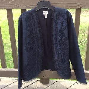 Final markdown! Chico’s 100% silk jacket!